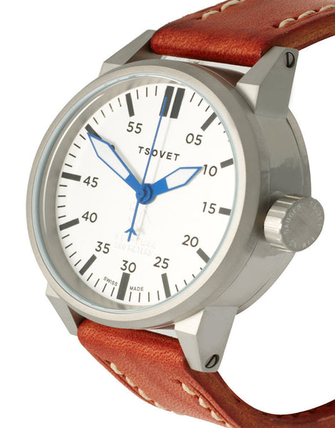 Tsovet Brown Leather Watch